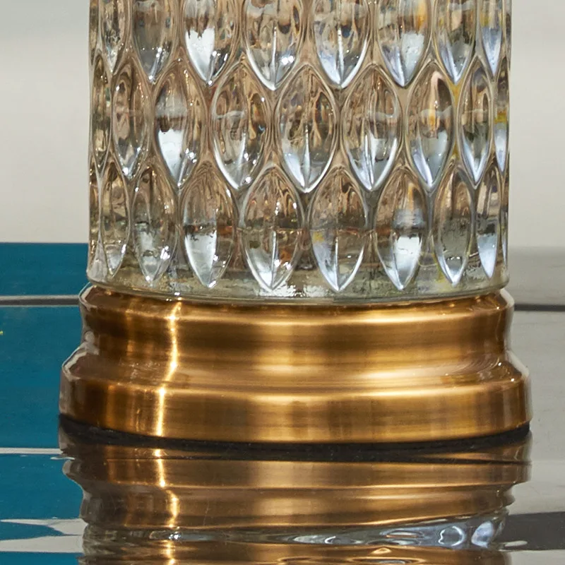 Скандинавская позолоченная стеклянная банка с оленем бутылка для хранения