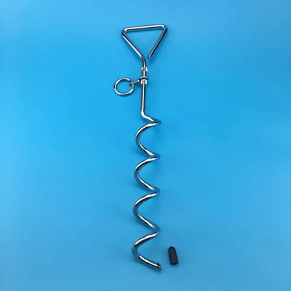 Наружные товары для домашних животных из нержавеющей стали спиральная собачья