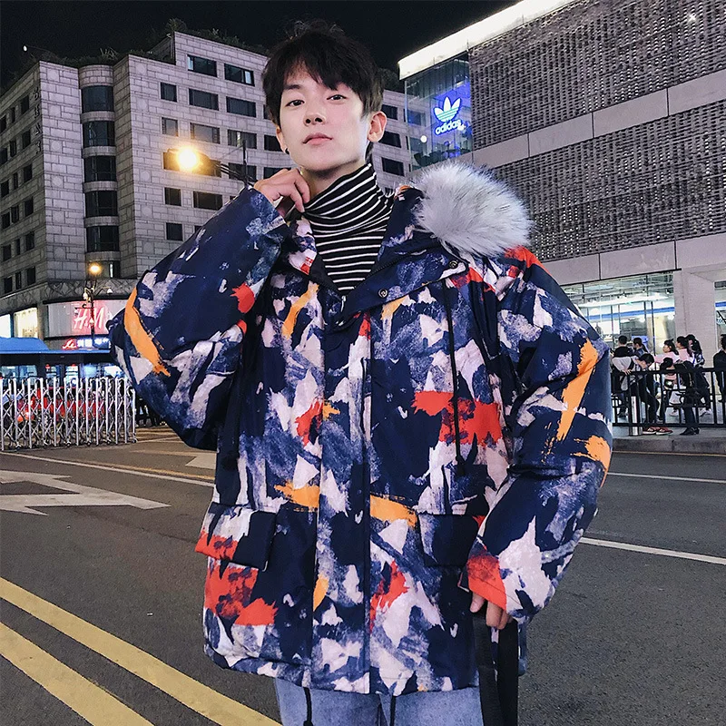 

JDDTON Winter Men's Camouflage Jackets Warm Coats Fashion Brand Thick Korean Style Parkas Casual Hooded Windproof Clothes JE500