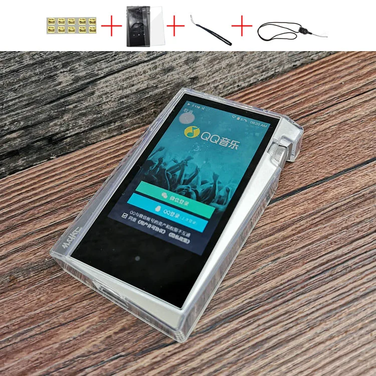 Мягкий прозрачный чехол из ТПУ с кристаллами для iriver atell Kern A norma SR15 защита экрана