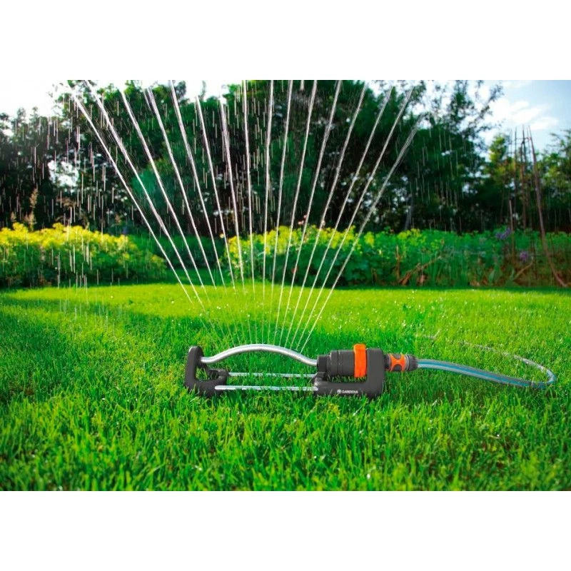 Комплект осциллирующий дождеватель Gardena Aqua S + таймер подачи воды | Дом и сад