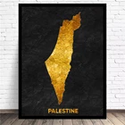 Современная Картина на холсте, Настенная картина, плакат Палестины, современный Декор для дома, Модульная картина