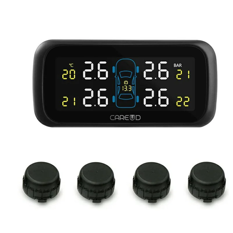 Беспроводная система мониторинга давления в шинах CAREUD U903 TPMS 4 шт. мини внешние