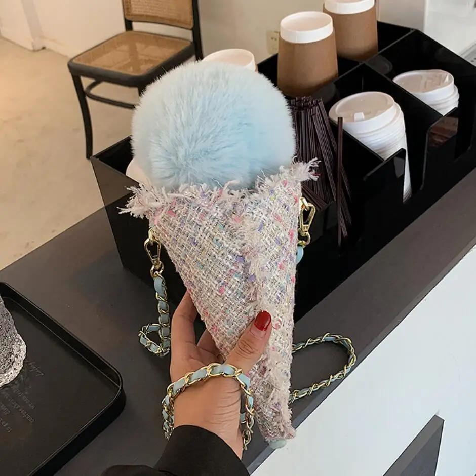 Милая сумка-Кроссбоди с мороженым для девочек 2020 модная Новая