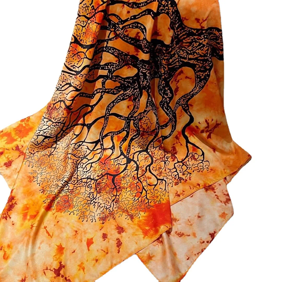 

85x180cm Women Luxury Design Print Lady Beach Shawl Scarves Fashion Smooth Foulard Female Hijab Wholesale Drop Shipping