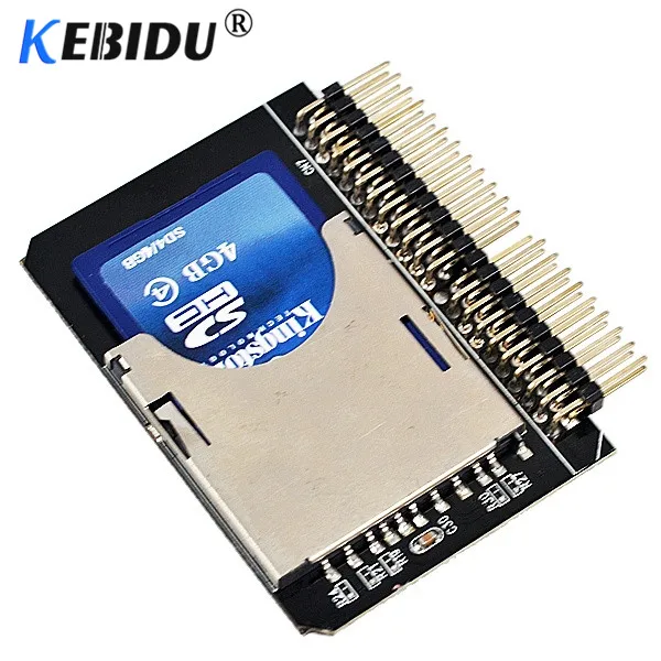 Защищенная цифровая карта памяти Kebidu SD/SDHC/SDXC/MMC IDE 2 5 дюйма 44 P Pin Мужской адаптер