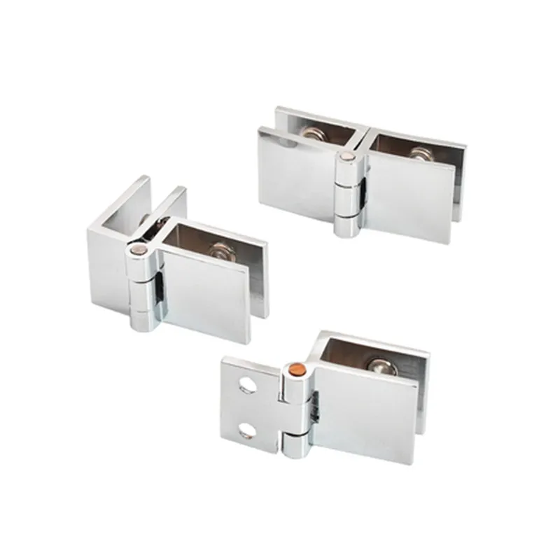 

Cabinet Glass Door Hinges Wine Door Hinges Glass Hinges hardware Suitable for glass thickness 5-8mm. 90/180/0 degree