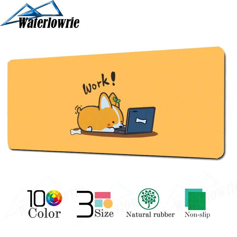 cute mouse pad comtuper desk mat large xxl mousepad kawaii gaming accessoroes laptop gamer keyboard macbook waterproof maus mat free global shipping