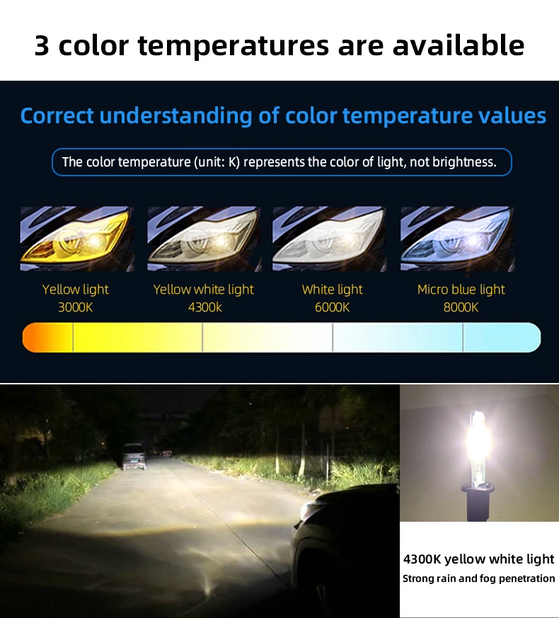 Ксеноновые лампы D1S D1C D1R HID 2 шт. ксеноновые 12 В 35 Вт 4300 К 6000 8000 12000 к 15000 с железным