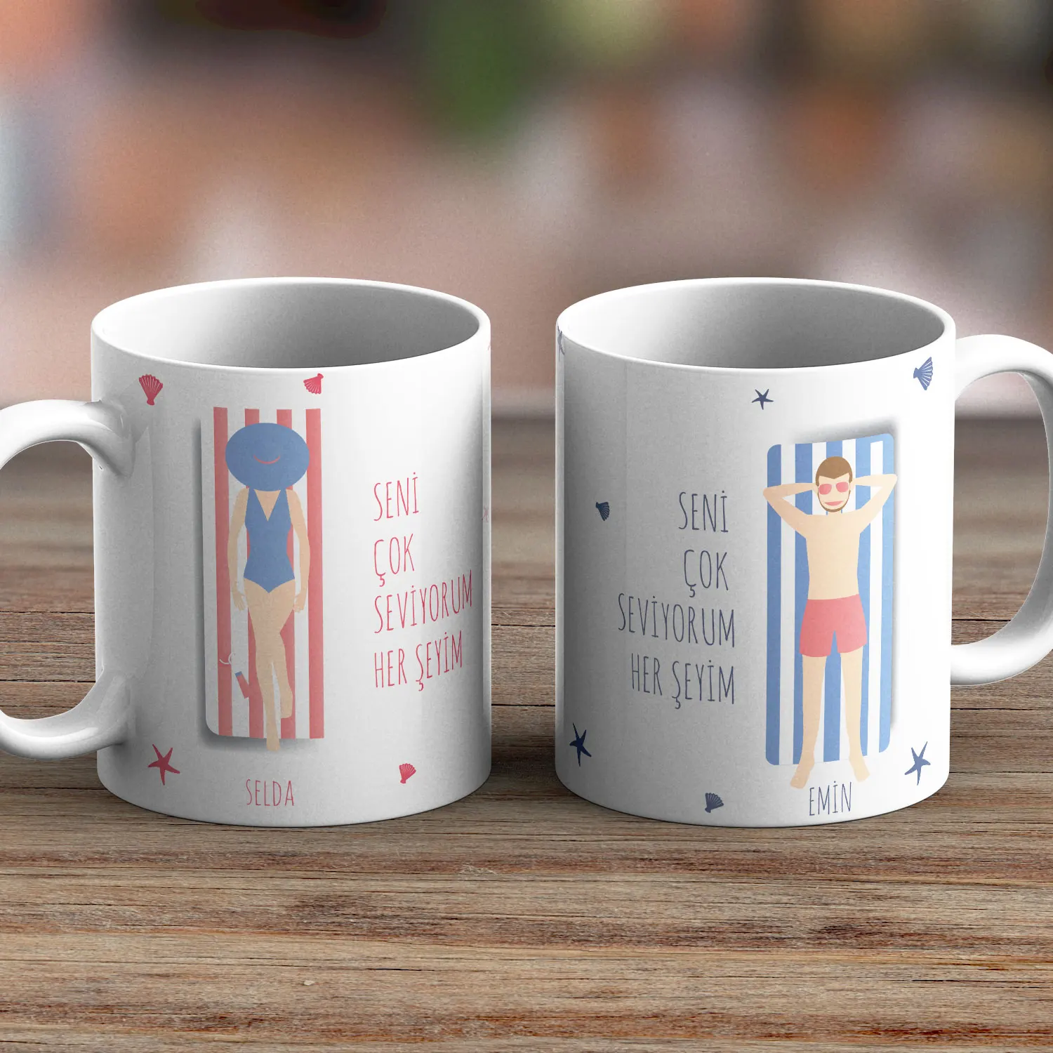 Персонализированная двойная белая кружка бойлер 2|Подвески| |