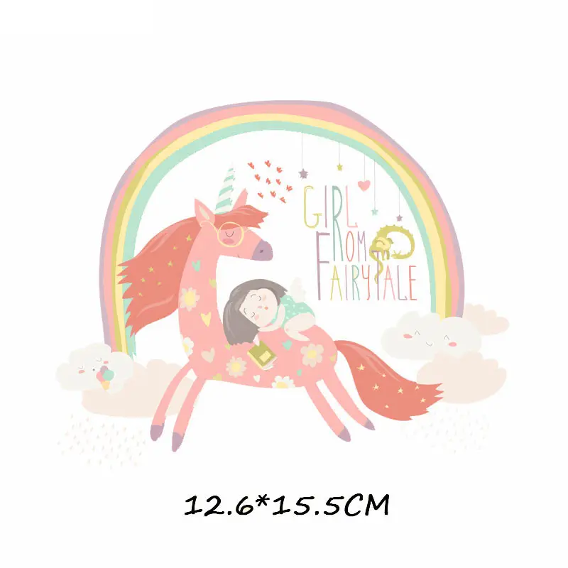 Для переноса утюгом милые заплатки в виде животных для одежды термо наклейка