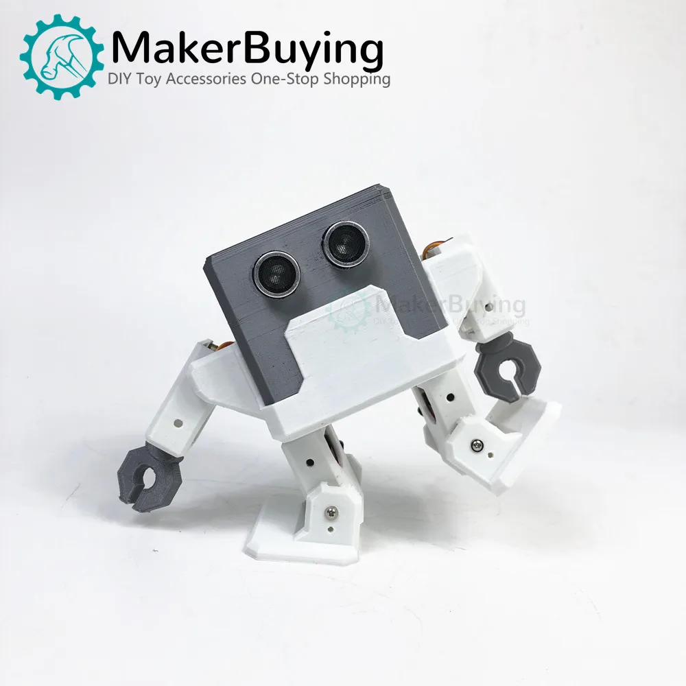 OTTO H robot humanoid mobile phone Bluetooth remote control programming DIY dancing robot toy maker arduino 3D printing