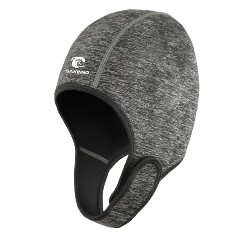 Шапка для плавания Неопреновая шапка дайвинга 3 мм профессиональная ткань Uniex NCR