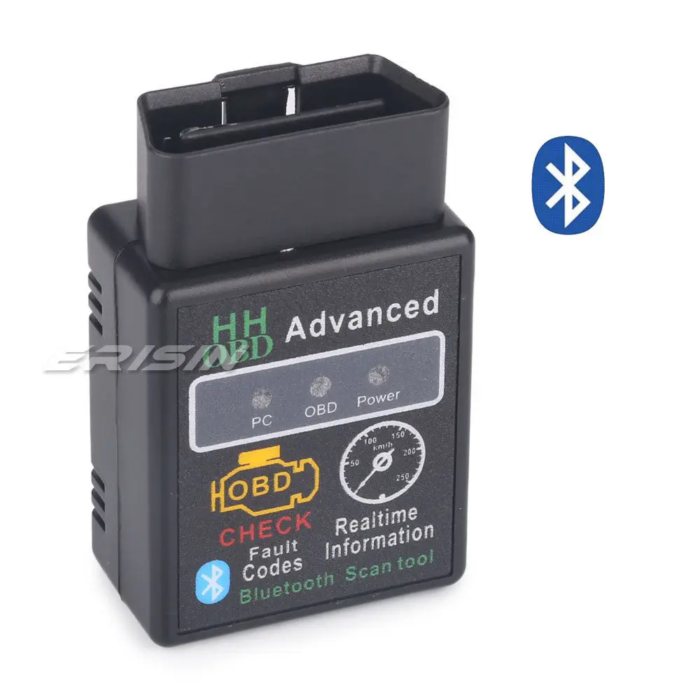 Автомобильный диагностический модуль ES360 Erisin Torque ELM327 V1.5 OBD2 Bluetooth для телефонов