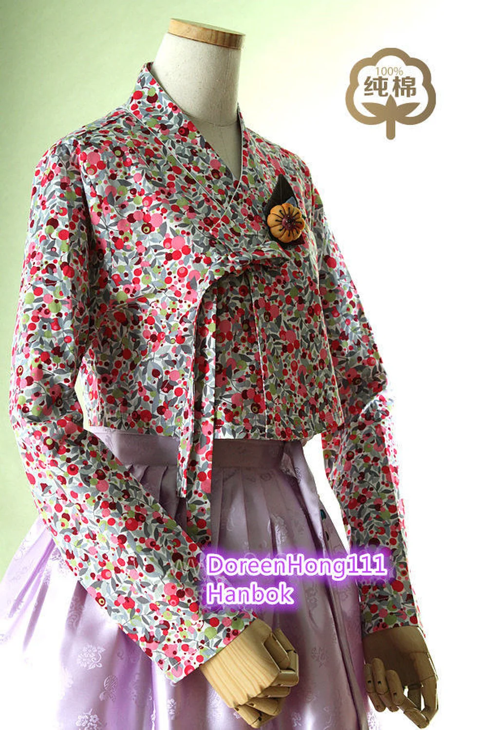 Современная ханбок фусион корейская традиционная платье модернизированная |