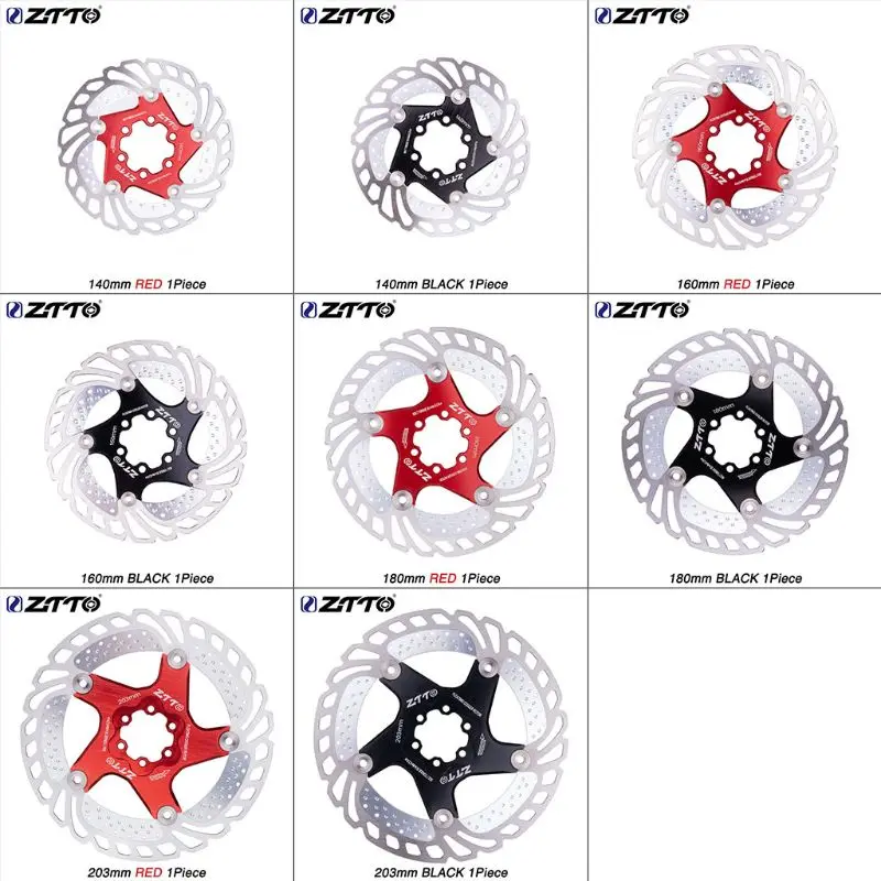 

203mm/180mm/160mm/140mm Bicycle Cooling Disc Brake Road Bike Floating Ice Rotor