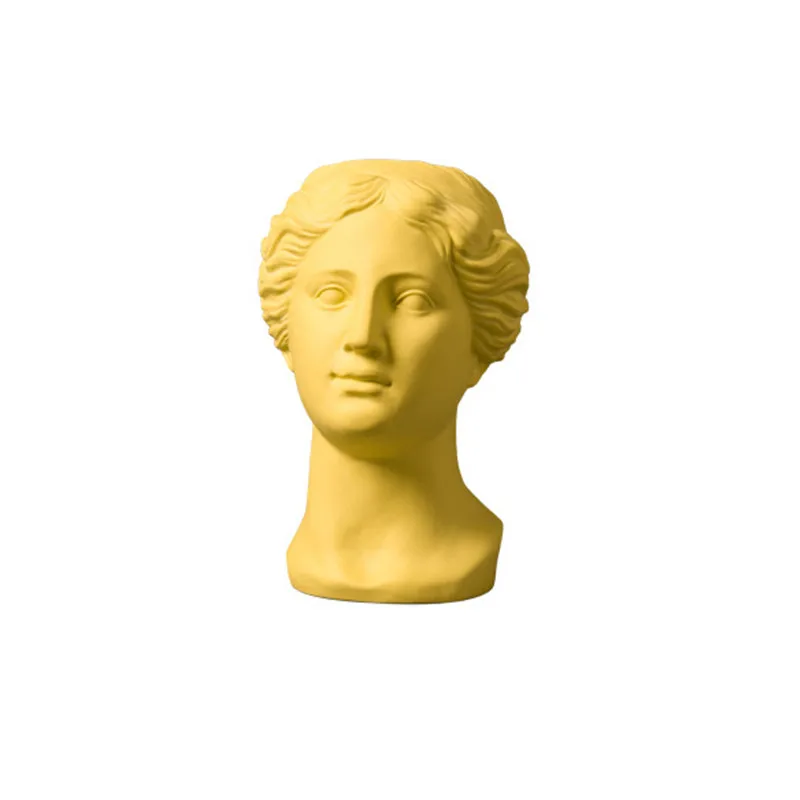 [Современная] ваза для суккулентов цветочный горшок греческой богини орнамент