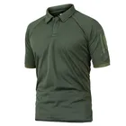 Быстросохнущая тактическая футболка, мужская летняя камуфляжная футболка в стиле милитари, Мужская дышащая, футболки с коротким рукавом, размера плюс, S-5XL