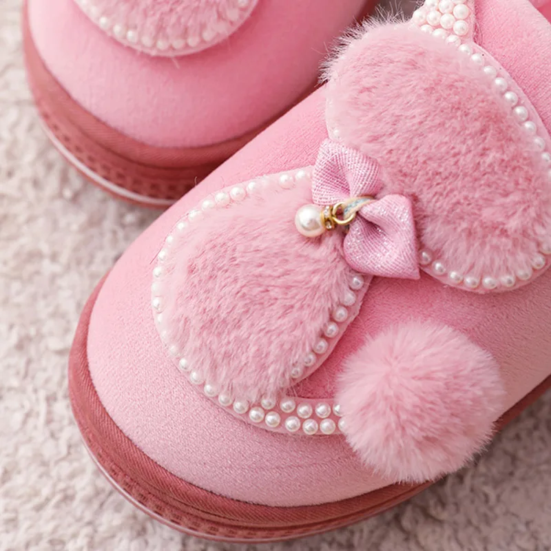 Winter Women Slippers Shoes Home Cute Thick Bottom Cat Warm Plush Ladies Shoe Fashion Flat Platform Female Casual 2021 New | Обувь