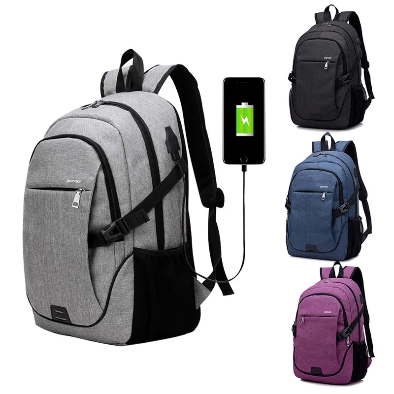 Мужской многофункциональный Противоугонный рюкзак для ноутбука USB зарядные