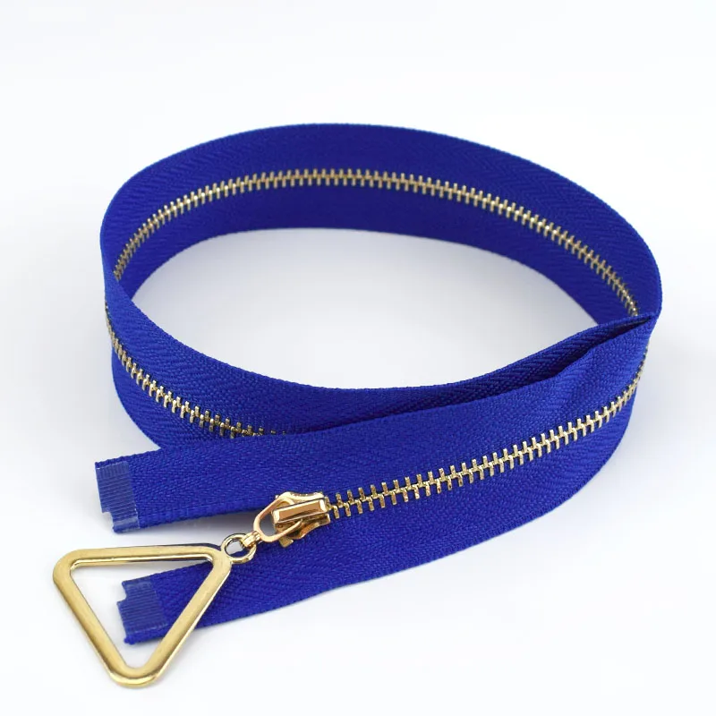 Royalblue Meetee 2 шт. 40-70 см 3# Металлические молнии открывающийся автоматический замок золотая молния DIY сумки кошелек одежда Декор молния Швейные аксессуары ZA043 - Цвет: Royalblue