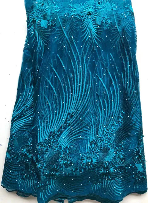 Жженые оранжевые камни кружевные ткани высокого качества африканский кружевной