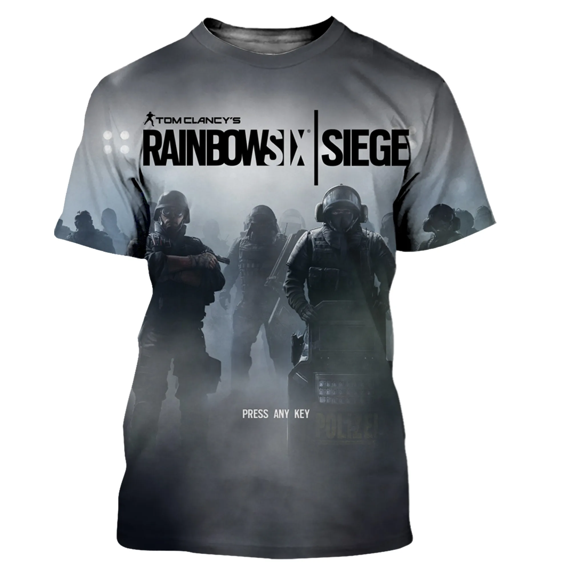 Мужская/Женская Новинка 2021 модная крутая футболка с 3D рисунком радуги и шестерки