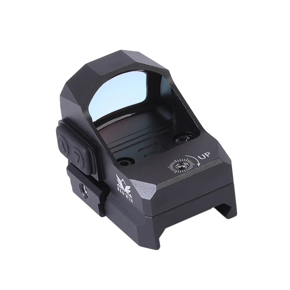 Компактный красный точечный прицел Red Win Corsac 1x24x17 MOS ATO 3MOA Срок службы батареи часов
