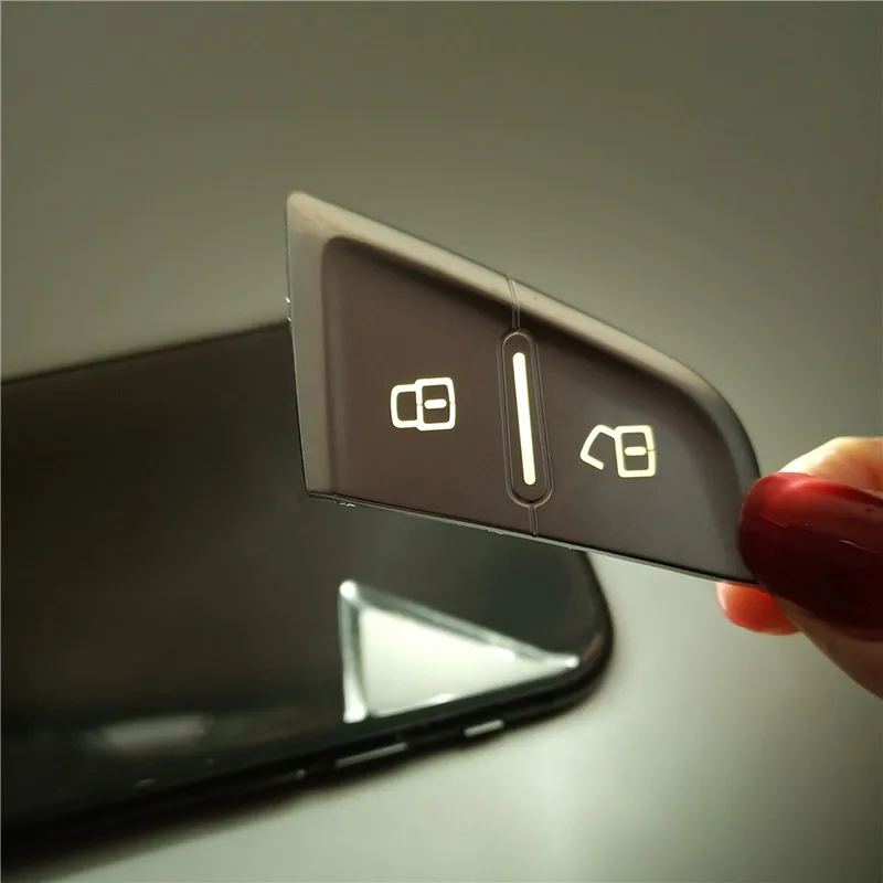 Кнопочные кнопки для разблокировки двери автомобиля CNORICARC Накладка Audi A4 2009 2015 Q5