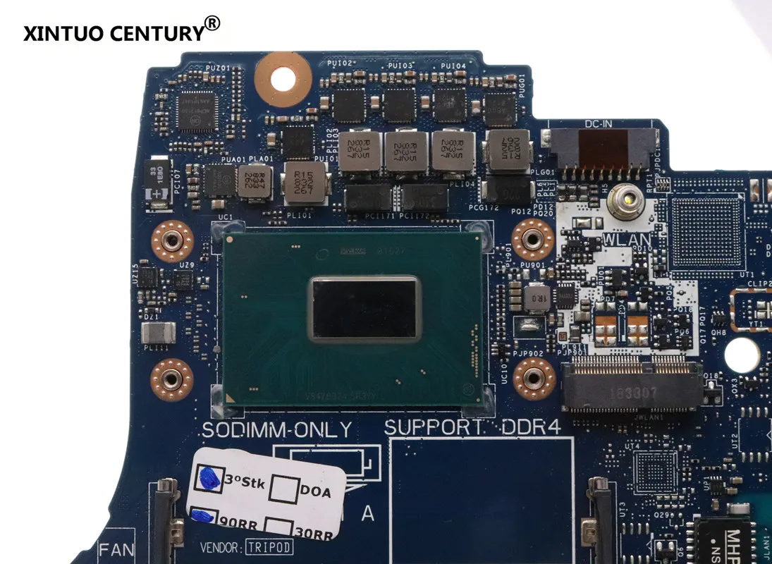 Verkauf LA-F611P Laptop Motherboard Für DELL G3 15-3579 3579 Original Mainboard CAL53 I5-8300H GTX1050