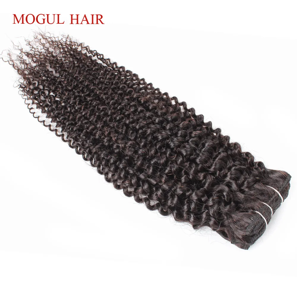 Mogul волосы на заколках для наращивания человеческих волос афро кудрявые человеческие волосы 7 шт./компл. натуральные бразильские не Реми волосы 14-24 дюймов