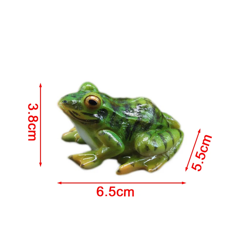 

Resin Sitting Frogs Statue Outdoor Garden Store Decorative Frog Sculpture For Home Desk Garden Decor Ornament Animal Sculpture