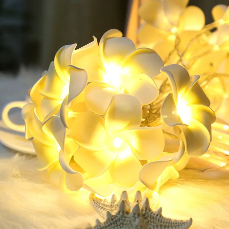 3M 20LED String Light Flower Fairy Indoor Outdoor Garden Christmas Wreath Family Party Wedding Bedroom Decoration | Дом и сад
