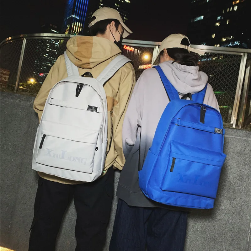 

Рюкзак женский и мужской, для школы и колледжа, в стиле Харадзюку