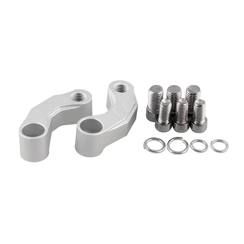 Motorcycle Mirror Riser Extension Bracket Adapter For Bmw R1200Gs Lc/Adv 13-18 R Ninet/R1200R Premium Cnc Aluminum Alloy Black | Автомобили