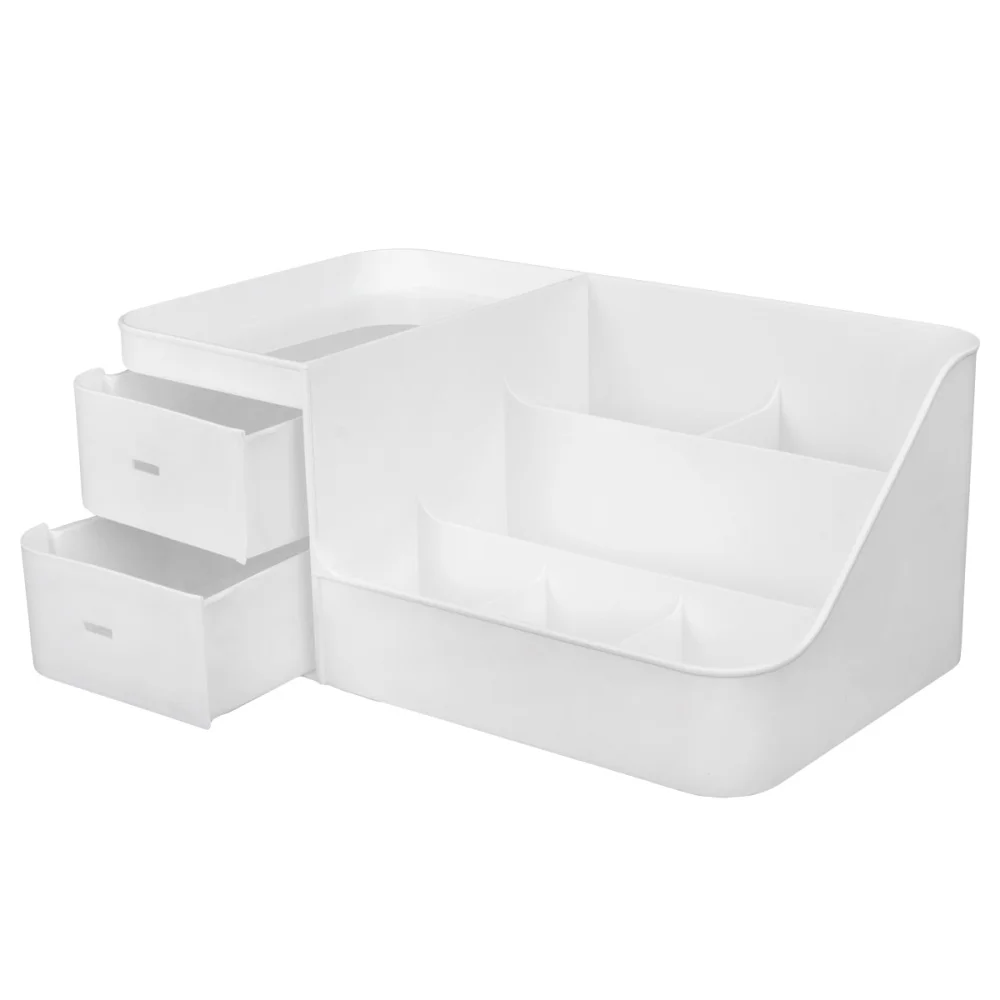 

1Pc Desktop Organizer Cosmetic Storage Case Make-up Organizer Box for Students