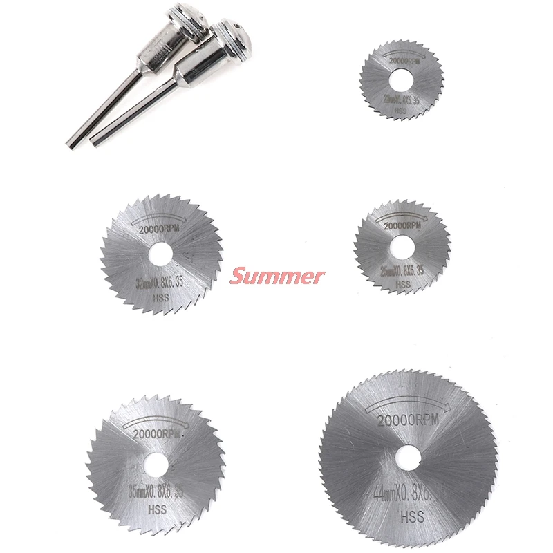 

7pcs/set Popular HSS Circular Saw Blade For Drill Rotary Tool Cutting Wheel Discs