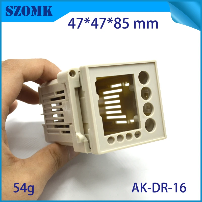 Пластиковые корпуса для электроники распределительная коробка Din рейка релейный