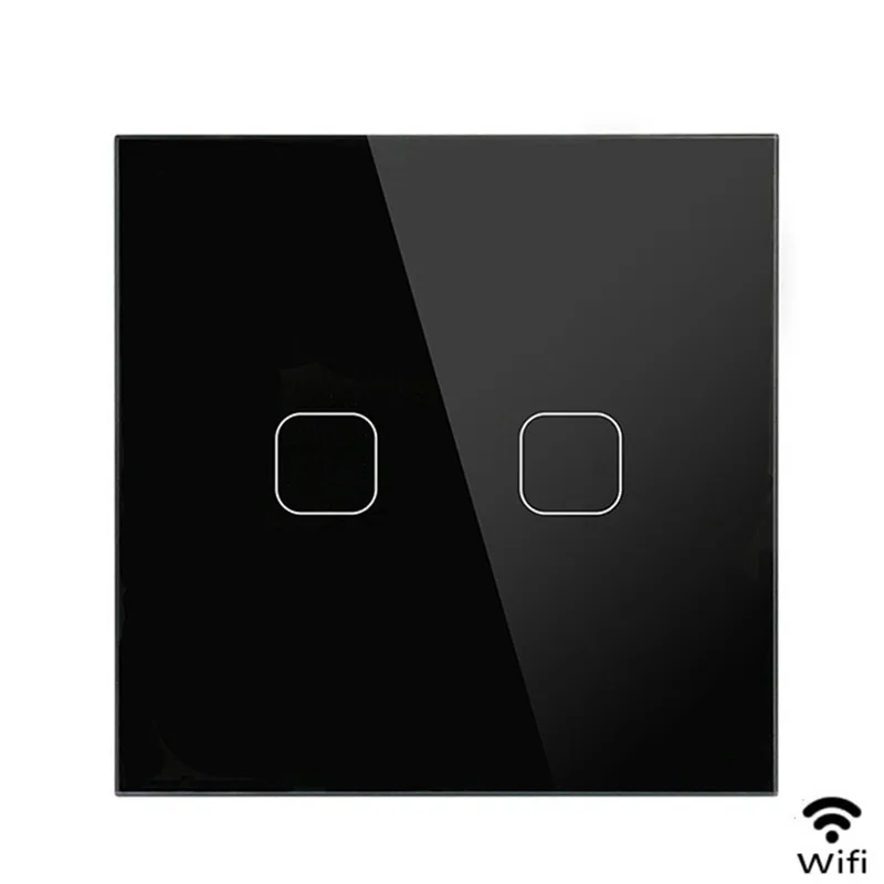 Умный сенсорный выключатель UNKAS с поддержкой Wi-Fi ЕС/Великобритания | Обустройство