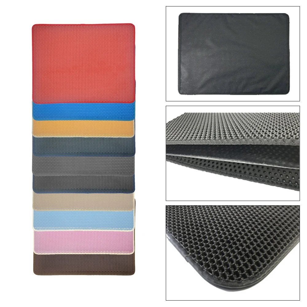 Двухслойный коврик для кошачьего туалета водонепроницаемый домашних животных