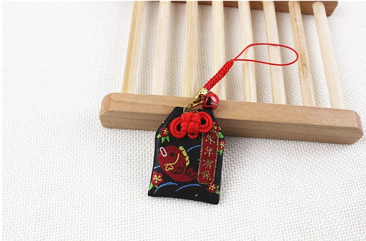 1 шт. Omamori традиционные подвески для поздравительных сумок саше в виде рыбы |