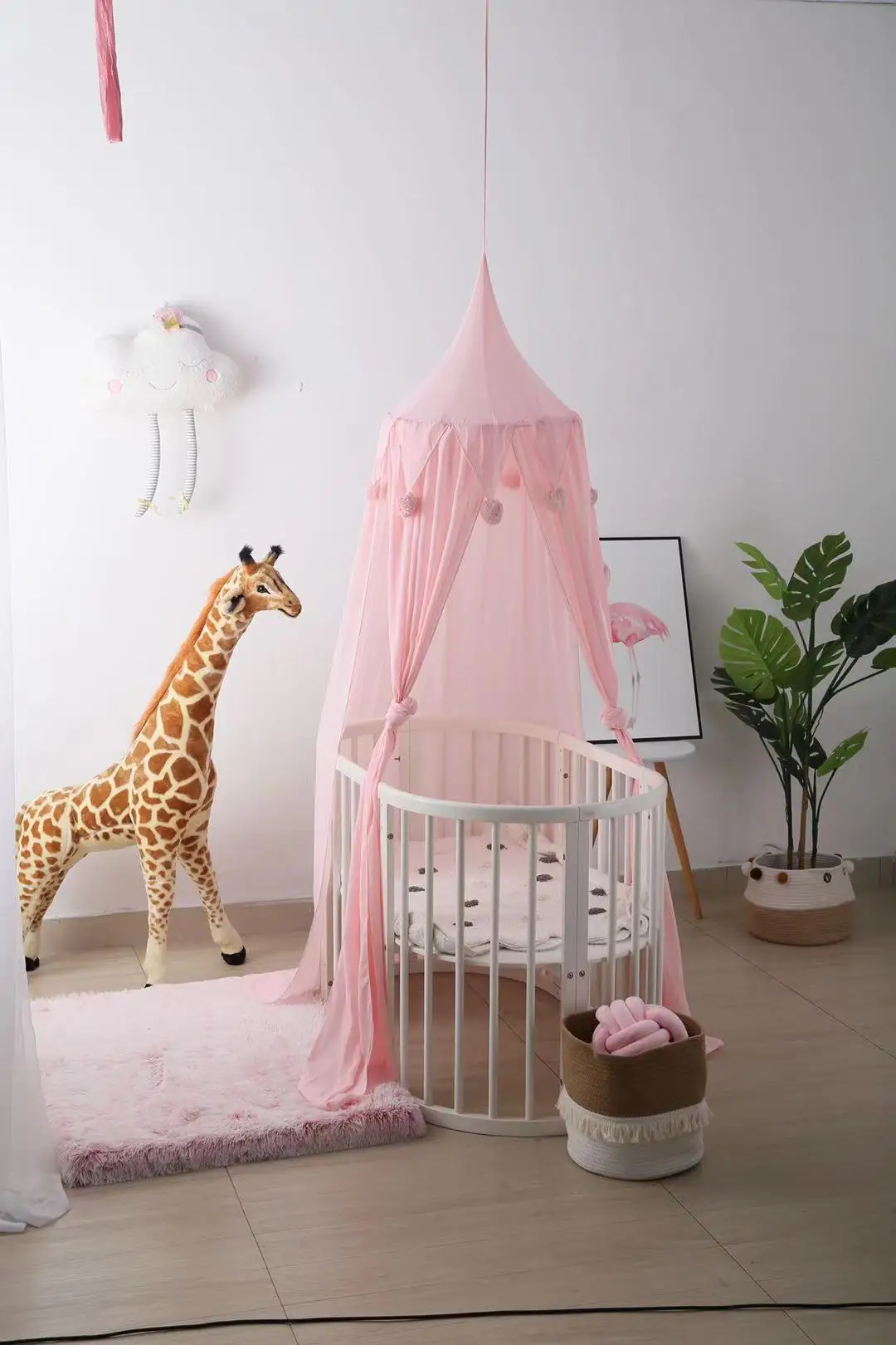 

Function Chiffon Mosquito Net Baby Kids Princess Bed Canopy Bedcover Anti-Mosquito Repellent Insect Curtain Bedding Dome Tent