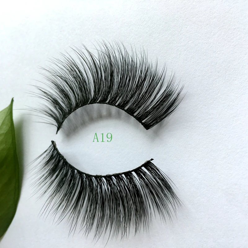 3D норковые ресницы крест-накрест Накладные безжалостный объем драматические для