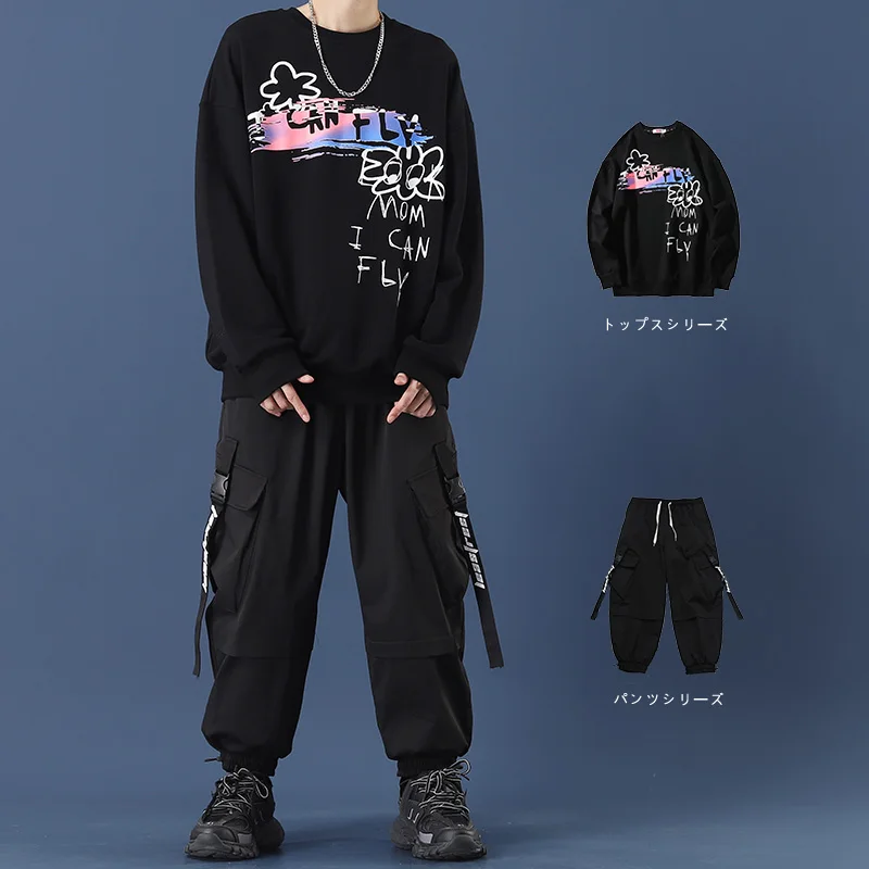 

Брюки спортивные мужские повседневные, модные трендовые уличные штаны в стиле хип-хоп, одежда для мужчин BC50TZ, весна-осень