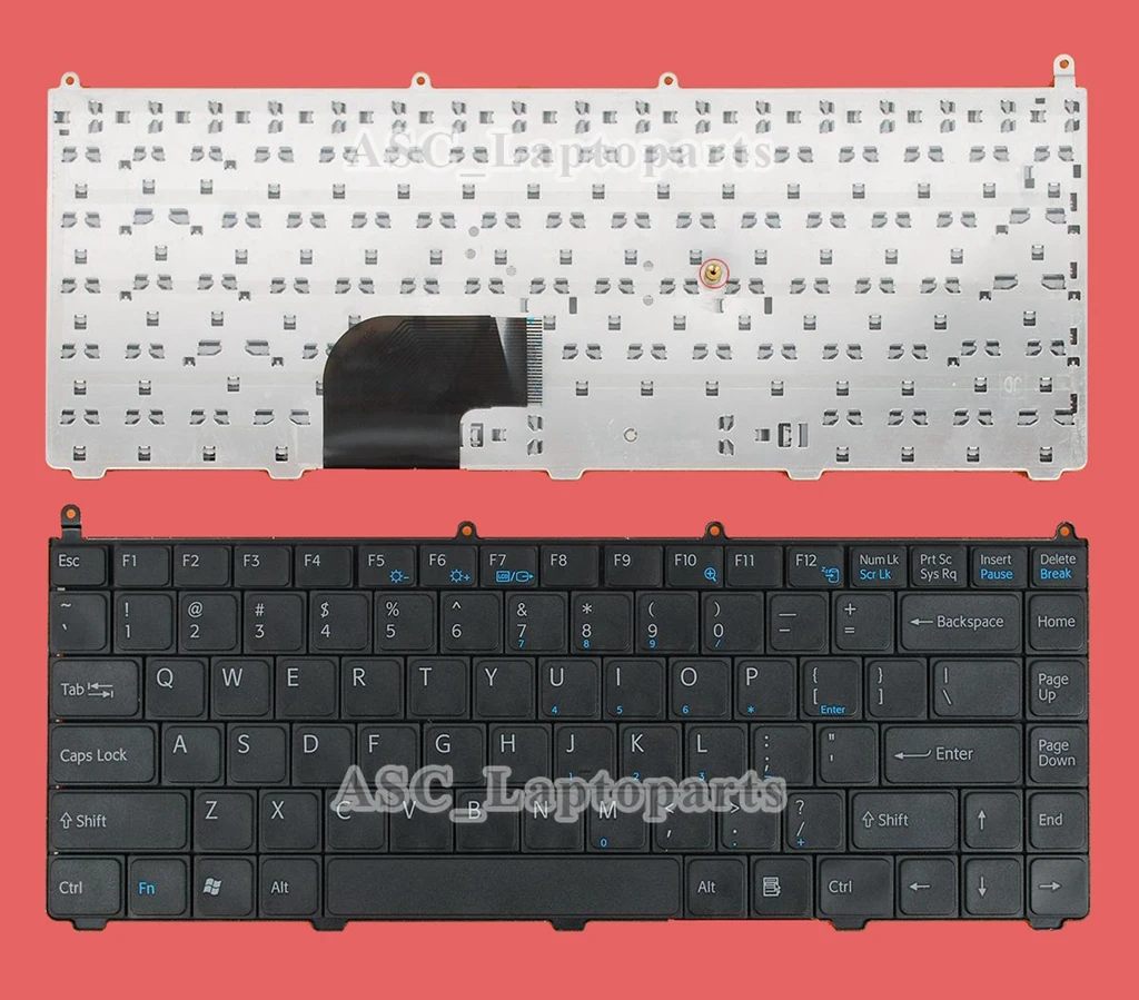 Новая английская клавиатура для ноутбука Sony Vaio VGN-FE18C VGN-FE18GP VGN-FE21 VGN-FE21H черная с