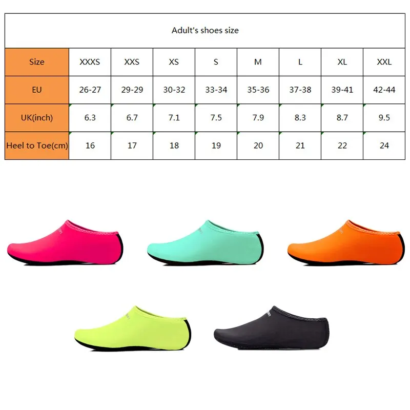 

Woman Barefoot Socks, Diving Aqua Socks for Swimming, Light Water Shoes, Beach Shoes, Non-Slip Swimming Seaside Socks 2021 Drop