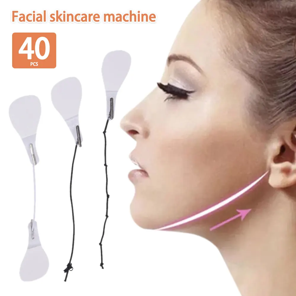 40 pcs/Set Face Neck Secret Lift Tapes Refill Invisible Thin Face Stickers Facial Line Wrinkle Sagging Lift Up Fast Chin Tape