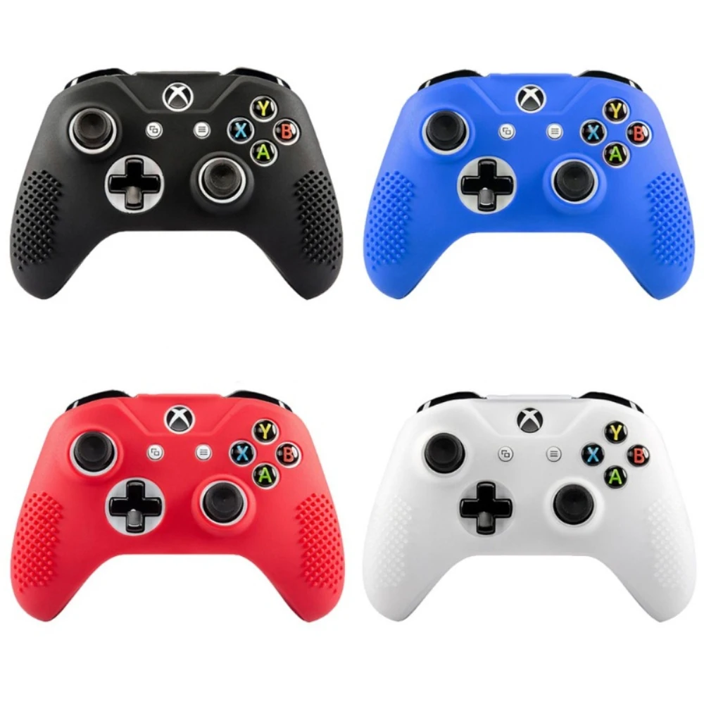 Для контроллера Xbox One X S геймпад камуфляжный силиконовый чехол резиновый для
