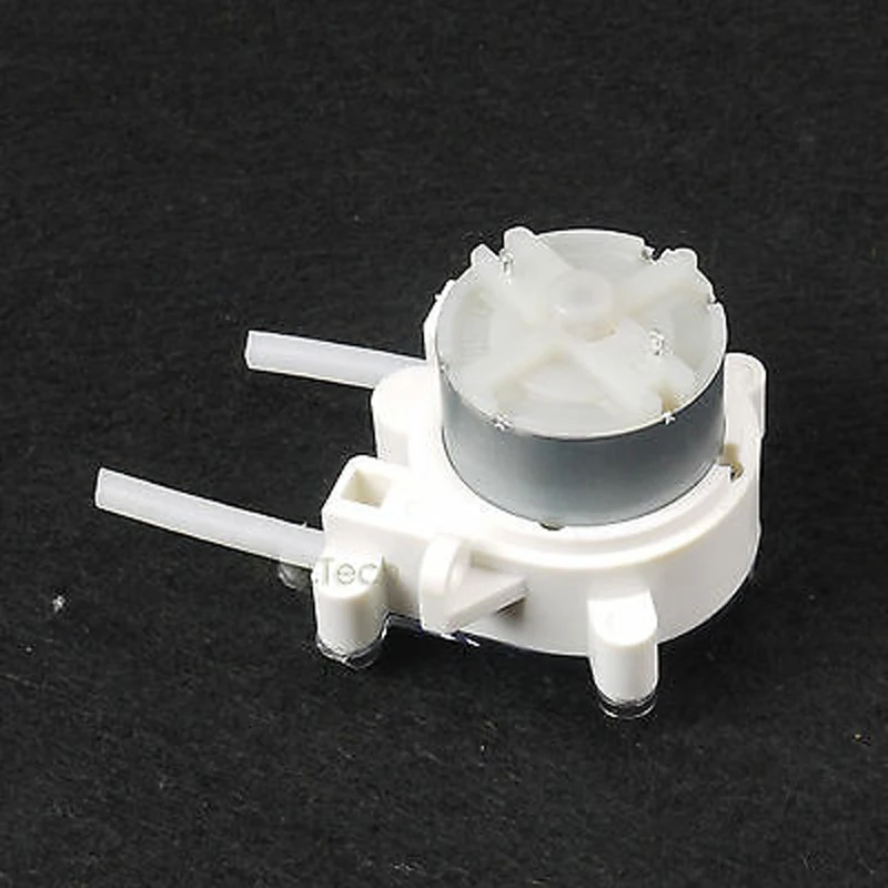 Перистальтическая дозирующая головка DYKB 6V DC для насоса дозирования трубки мотора для аквариума, лаборатории, аналитической воды, жидкостей, химии.
