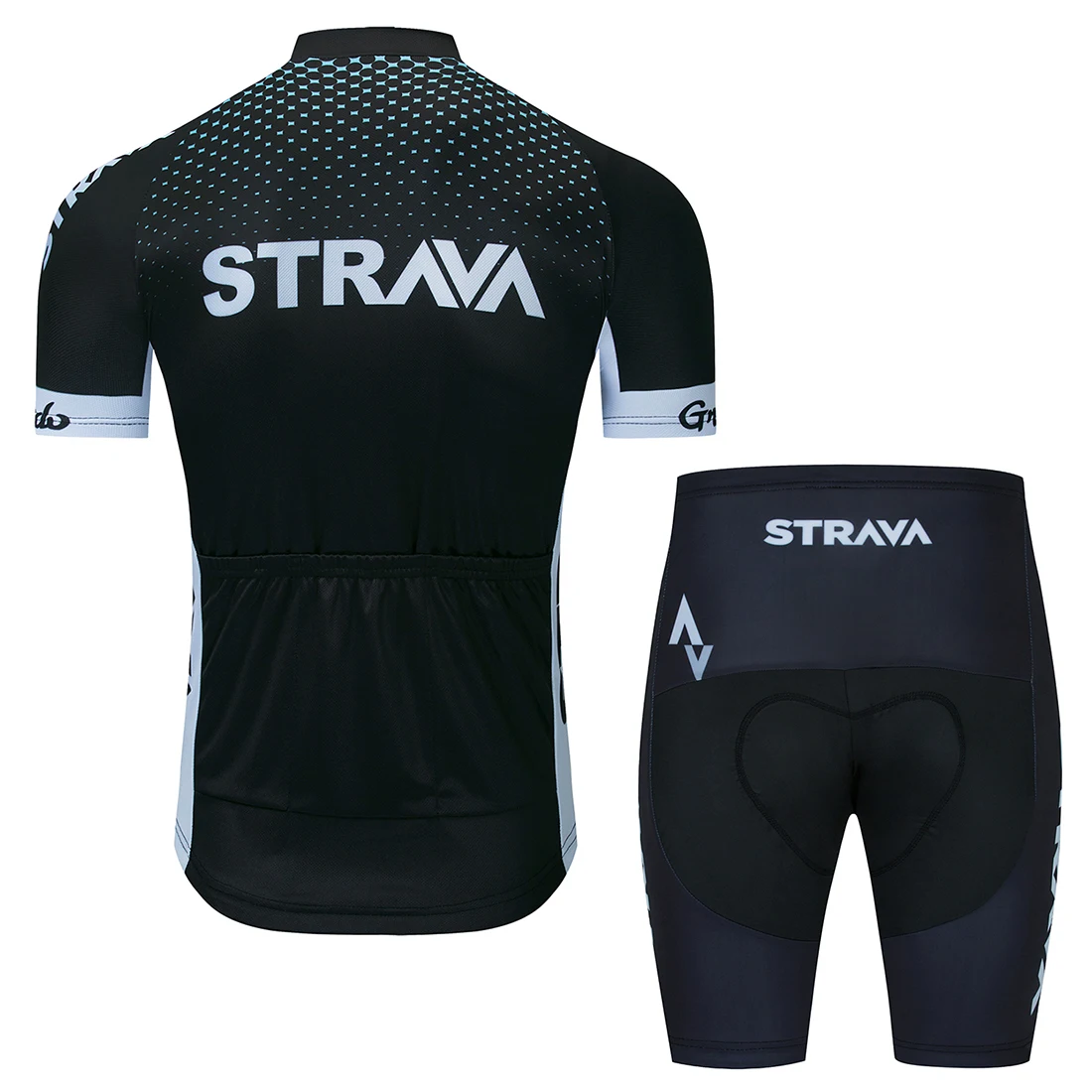 

2021Summer Strava Cycling Jerse Set Ropa Mtb Breathable Bicycle Jersey Suit Anti-UV Men Bike Racing Clothing 9D Padded Bib Pants